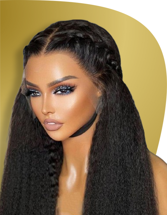 KINKY STRAIGHT WIG (STANDARD 16")