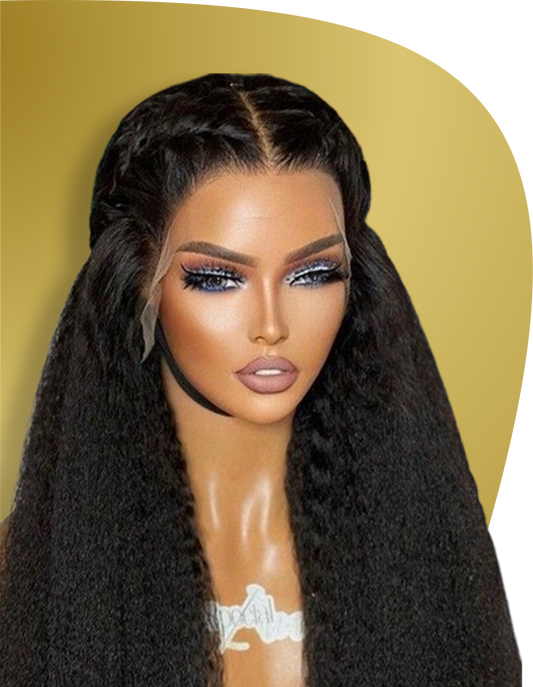 KINKY STRAIGHT WIG (STANDARD 16")