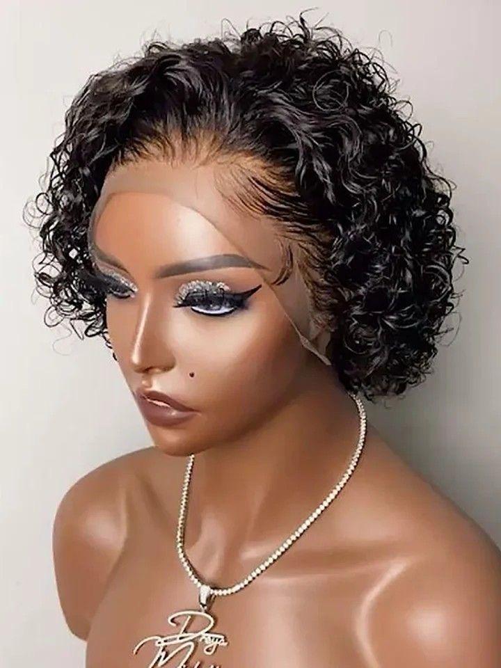 SHORT PIXIE WIG CURLY